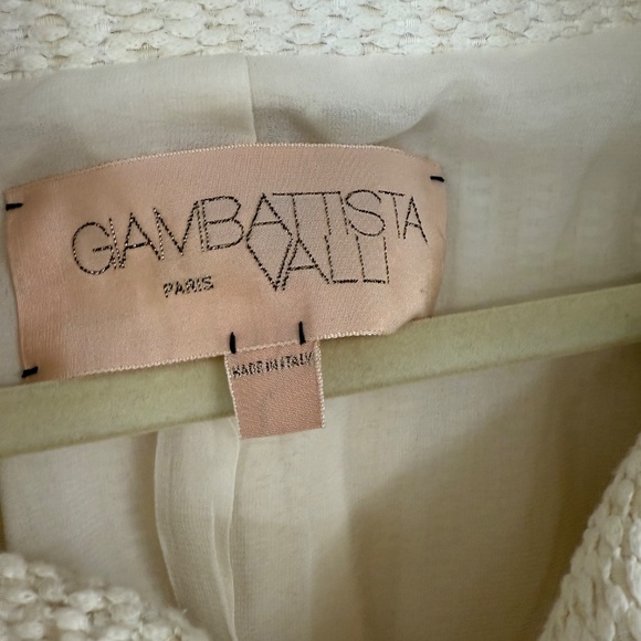 Giambattista Valli Short Sleeve Knit Jacket, Size S - Picture 3 of 7